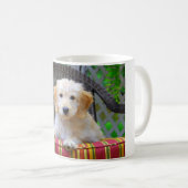Tasse d'or de chiot de griffonnage (Devant droit)