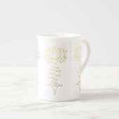 Tasse d'or de Lotus (Devant droit)