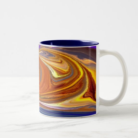 Tasse d'or de vagues (Droit)