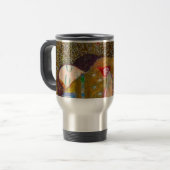 Tasse d'or de voyage de l'étreinte de Klimt (Devant gauche)
