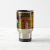 Tasse d'or de voyage de l'étreinte de Klimt (Centre)