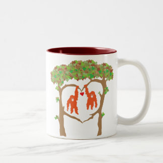 Tasse d'orang-outan