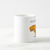 Tasse d'orange de Grumposaurus Rex (Centre)
