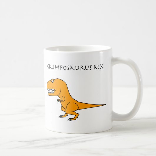 Tasse d'orange de Grumposaurus Rex (Droite)