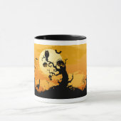 Tasse d'orange de Halloween (Centre)