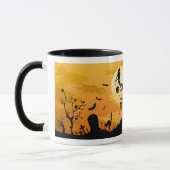 Tasse d'orange de Halloween (Gauche)