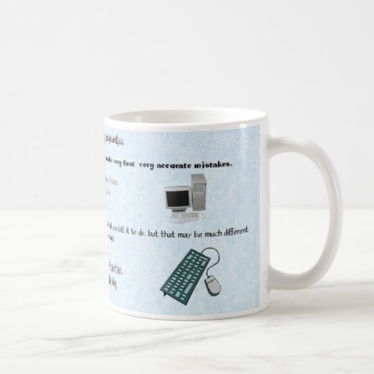 Tasse d'ordinateur (Droite)