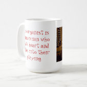 Tasse d'organistes de coeur et de semelles (Devant gauche)