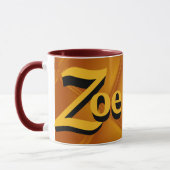 Tasse d'origine de signification et de nom de Zoe (Gauche)