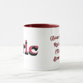 Tasse d'origine de signification et de nom d'Éric (Centre)