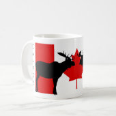 Tasse d'orignaux du Canada (Devant gauche)
