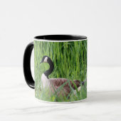 Tasse dos à dos d'oies (Devant gauche)