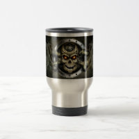 Tasse d'OS CROISÉS