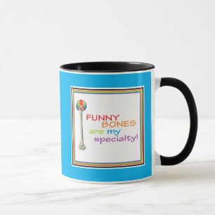 Tasse d'os drôles cadeau pédiatre médecin