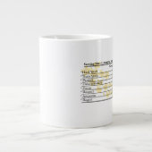 Tasse Dose Quotidienne – Sipez la force, remuez l' (Devant)