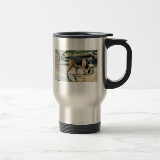 Tasse d'Otterhound (Droit)