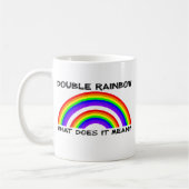 Tasse Double Arc-en-ciel Vidéo (Gauche)