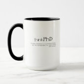tasse double face de thinkPhD (Gauche)