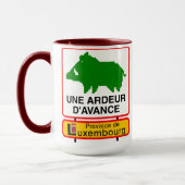 Tasse - double Province de Luxembourg (Gauche)