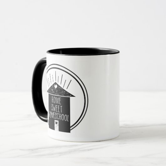 Tasse douce à la maison de Homeschool (Devant gauche)