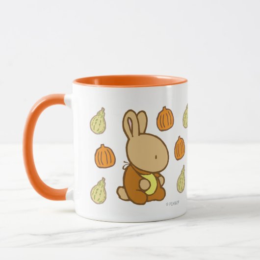 Tasse douce d'automne de lapin (Gauche)