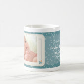 Tasse douce de faire-part de naissance de bébé (Centre)