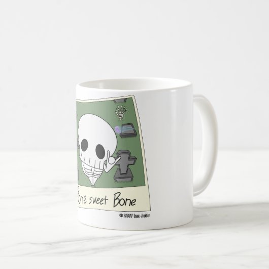 Tasse douce d'os d'os (Devant droit)