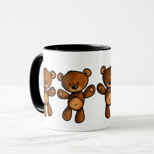 tasse d'ours brun (Devant gauche)