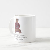 Tasse d'ours de hippie (Devant gauche)
