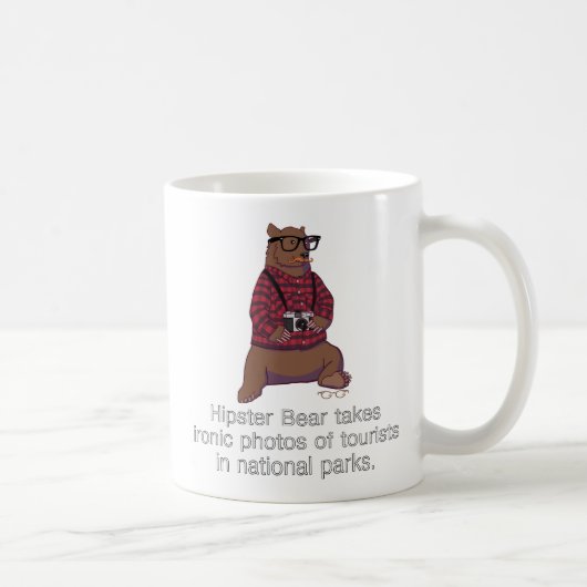Tasse d'ours de hippie (Droite)