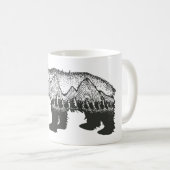 Tasse d'ours de montagne (Devant droit)