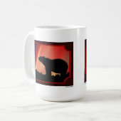 Tasse "d'ours d'esprit" (Devant gauche)