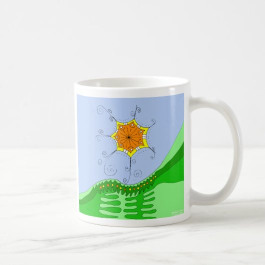 Tasse d'Overhill de soleil (Droite)