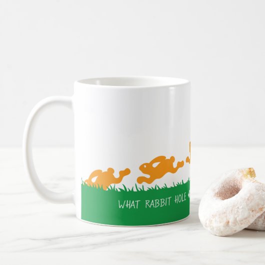 Tasse Down The Rabbit Hole (Avec donut)