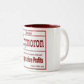 Tasse d'oxymoron (Devant droit)