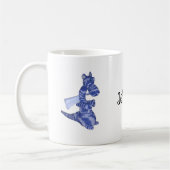 Tasse - Dragon Bleu avec Nom (Gauche)