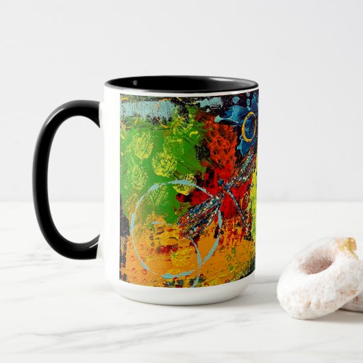 Tasse Dragonfly (Avec donut)