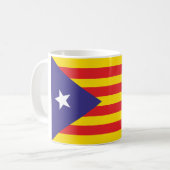 Tasse Drapeau Catalan "Serenya" Koffiemok (Voorkant links)