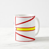 Tasse Drapeau de Terre-Neuve (Devant droit)