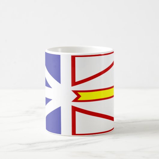 Tasse Drapeau de Terre-Neuve (Centre)