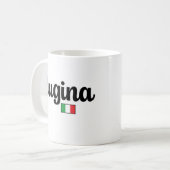 Tasse Drapeau Italien Cugina (Devant gauche)