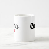 Tasse Drapeau Italien Cugina (Centre)