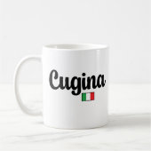 Tasse Drapeau Italien Cugina (Gauche)