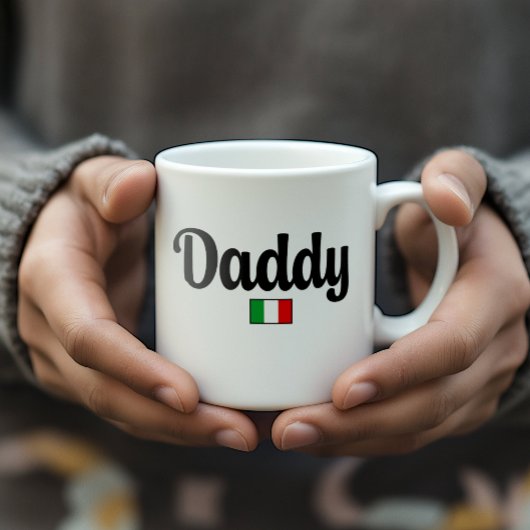 Tasse Drapeau Italien Papa