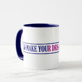 Tasse Dream Maker - choisir style et couleur (Devant gauche)