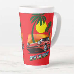 Tasse 'Drive the Legend' v02 Latte
