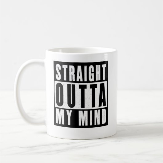 Tasse Droit Sorti De Mon Esprit (Gauche)