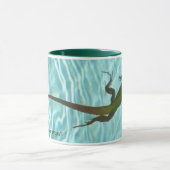 tasse droitière de lézard de natation (Centre)