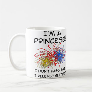 Tasse Drôle à Paillettes Libération Princesse