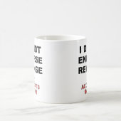 Tasse Drôle Accidents Arrive (Centre)